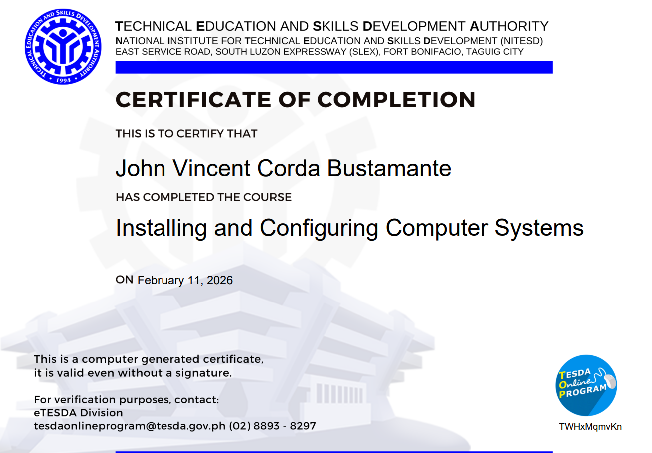 Certificate 4